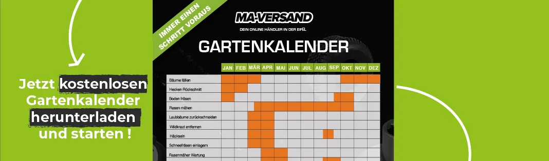 Ausschnitt aus dem kostenlosen MA-Versand Gartenkalender Ausschnitt aus dem kostenlosen MA-Versand Gartenkalender